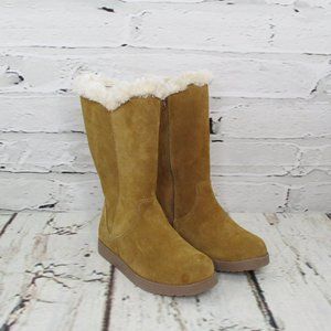 Universal Thread Suede Shearling Boots
